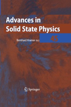 Advances in Solid State Physics 45 - Kramer, Bernhard (Bearb.)