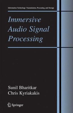 Immersive Audio Signal Processing - Bharitkar, Sunil;Kyriakakis, Chris
