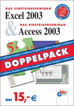Cover Das Einsteigerseminar Excel 2003\Das Einsteigerseminar Access 2003