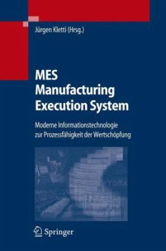 MES - Manufacturing Execution System - Kletti, Jürgen (Hrsg.)