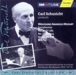 Sinfonien 35,38+40 - Schuricht/Rso Stuttgart