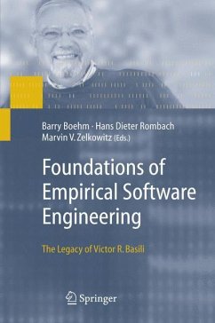 Foundations of Empirical Software Engineering - Boehm, Barry / Rombach, Hans Dieter / Zelkowitz, Marvin V. (eds.)