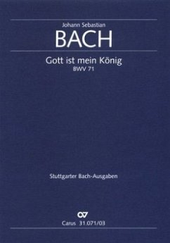 Cover Kantate Nr.71 C-Dur, Klavierauszug