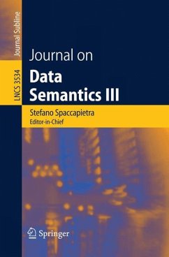 Journal on Data Semantics III - Zimanyi, Esteban (ed.)