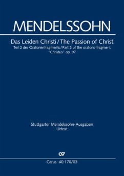 Christus op.97 (Teil 2), Klavierauszug - Mendelssohn Bartholdy, Felix