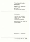 Verleih uns Frieden gnädiglich, Choralkantate, Klavierauszug