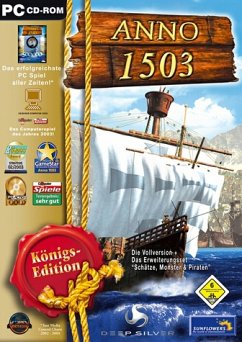 Cover Anno 1503, 2 CD-ROMs, Königs Edition