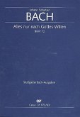 Kantate Nr.72 a-Moll, Klavierauszug