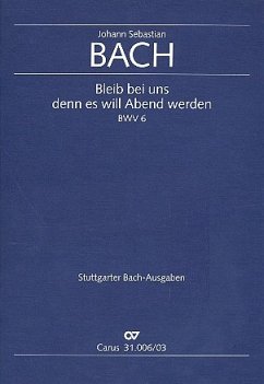 Cover Kantate Nr.6, Klavierauszug