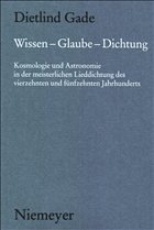 Wissen, Glaube, Dichtung - Gade, Dietlind