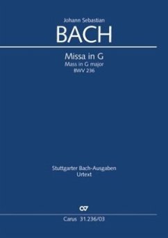 Missa in G (Klavierauszug) - Bach, Johann Sebastian