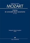 Litaniae de venerabili altaris Sacramento Es-Dur KV 243, Klavierauszug