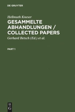 Gesammelte Abhandlungen / Collected Papers - Kneser, Hellmuth