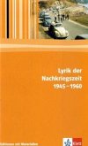 Lyrik der Nachkriegszeit 1945-1960