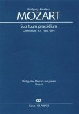 Sub tuum praesidium (Klavierauszug) Sub tuum praesidium (Klavierauszug)