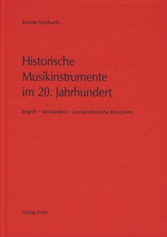 Cover Historische Musikinstrumente im 20. Jahrhundert