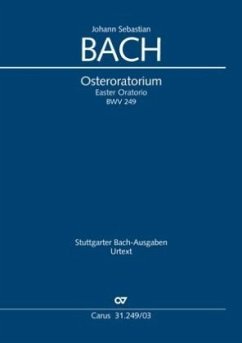 Osteroratorium D-Dur BWV 249, Klavierauszug - Bach, Johann Sebastian