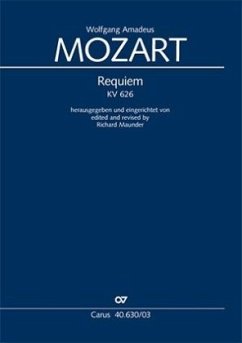 Requiem (Klavierauszug) - Mozart, Wolfgang Amadeus