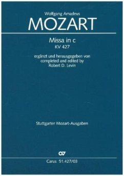 Missa in c (Klavierauszug) - Mozart, Wolfgang Amadeus