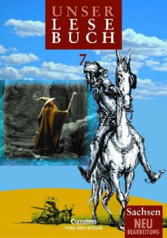 Cover Klasse 7 / Unser Lesebuch, Ausgabe Sachsen