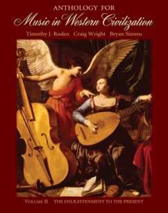 Cover Anthology for Music in Western Civilization
