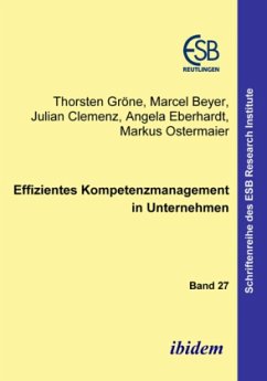 Effizientes Kompetenzmanagement in Unternehmen - Gröne, Torsten
