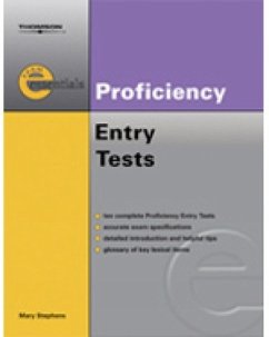 Cover Exam Essentials Practice Tests: Cambridge English Proficiency Entry Test