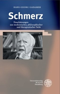 Schmerz - Gadamer, Hans-Georg