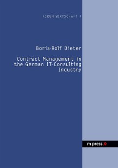 Contract Management in the German IT-Consulting Industry - Dieter, Boris-Rolf