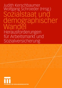 Sozialstaat und demographischer Wandel - Kerschbaumer, Judith / Schroeder, Wolfgang (Hgg.)