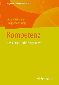 Kompetenz - Windeler, Arnold / Sydow, Jörg (Hrsg.)