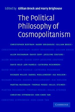 The Political Philosophy of Cosmopolitanism - Brock, Gillian / Brighouse, Harry (eds.)