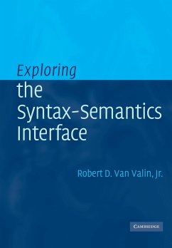 Exploring the Syntax-Semantics Interface - Valin, Robert D. van