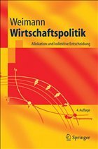 Wirtschaftspolitik - Weimann, Joachim