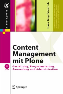 Content Management mit Plone, m. CD-ROM - Friedrich, Hans Jörg