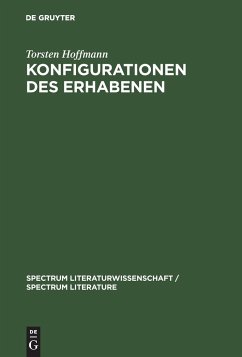 Konfigurationen des Erhabenen - Hoffmann, Torsten