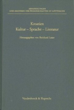 Kroatien. Kultur - Sprache - Literatur - Lauer, Reinhard (Hrsg.)