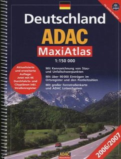 Cover ADAC Maxi Atlas Deutschland 2006/2007