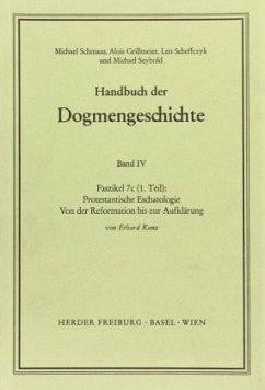 Protestantische Eschatologie - Kunz, Erhard