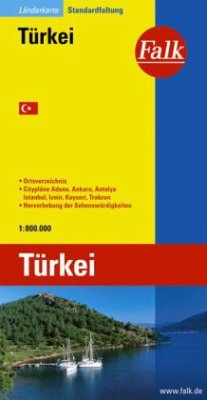 Falk Plan Türkei. Türkiye. Turkey