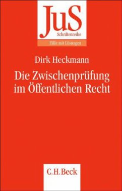 Cover Die Zwischenprüfung im Öffentlichen Recht