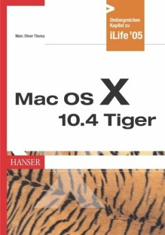 Cover Mac OS X 10.4 Tiger, m. CD-ROM