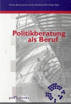 Politikberatung als Beruf