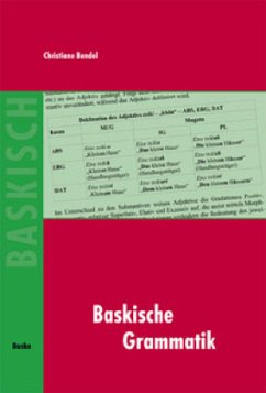 Baskische Grammatik - Bendel, Christiane
