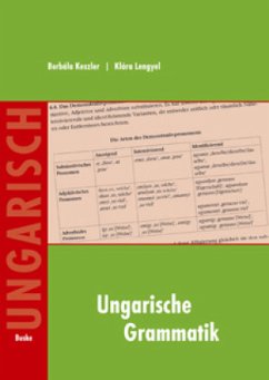 Ungarische Grammatik - Keszler, Borbála;Lengyel, Klára