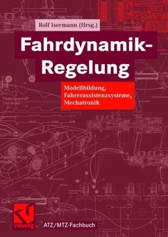 Fahrdynamik-Regelung - Isermann, Rolf