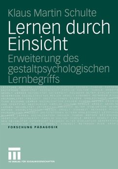 Lernen durch Einsicht - Schulte, Klaus Martin