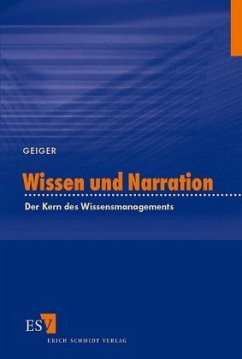 Wissen und Narration - Geiger, Daniel