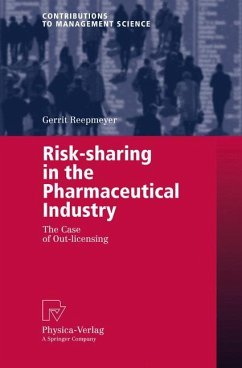 Risk-sharing in the Pharmaceutical Industry - Reepmeyer, Gerrit