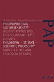 Philosophie und/als Wissenschaft. Philosophy-Science Scientific Philosophy